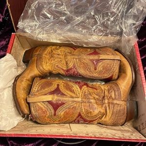 Lucchese Leila Renaissance style western boot